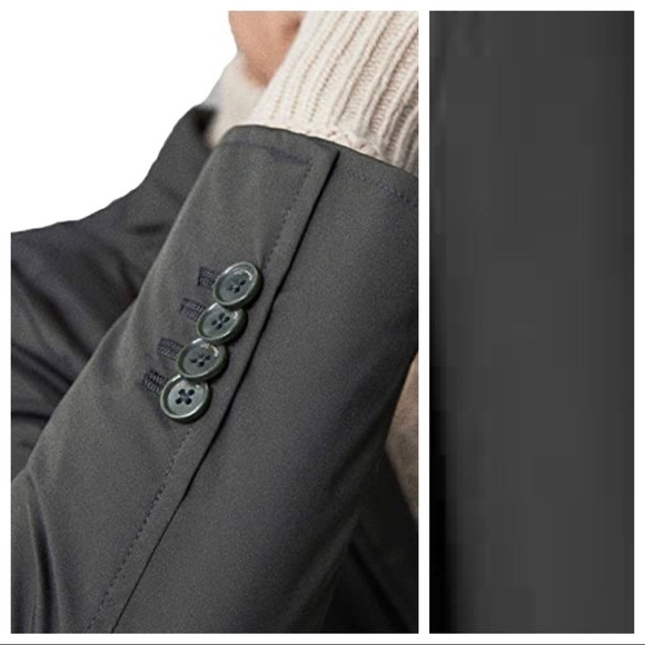 NWT. Massimo Dutti Green Technical Blazer. Size 42 - Picture 3 of 7